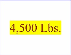 4500 Lbs